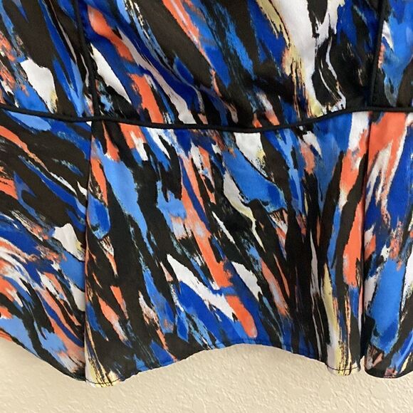 💙💙 PRESTON & YORK Sleeveless Top With A Ruffled Botton!! - Picture 6 of 8